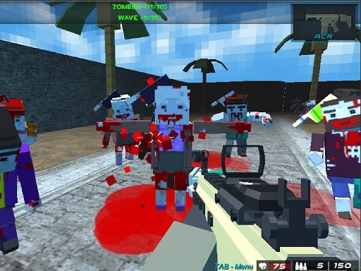 Play Pixel Combat The SandStorm Online