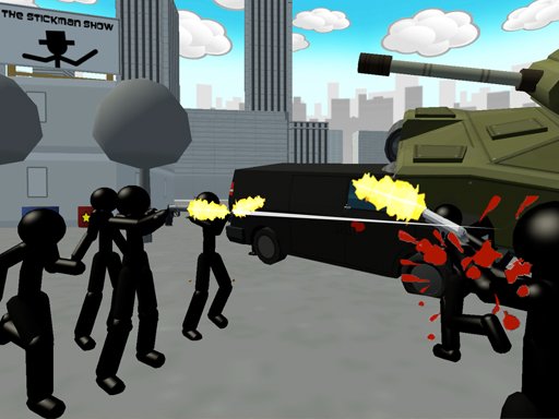 Play Stickman City Shooter Online